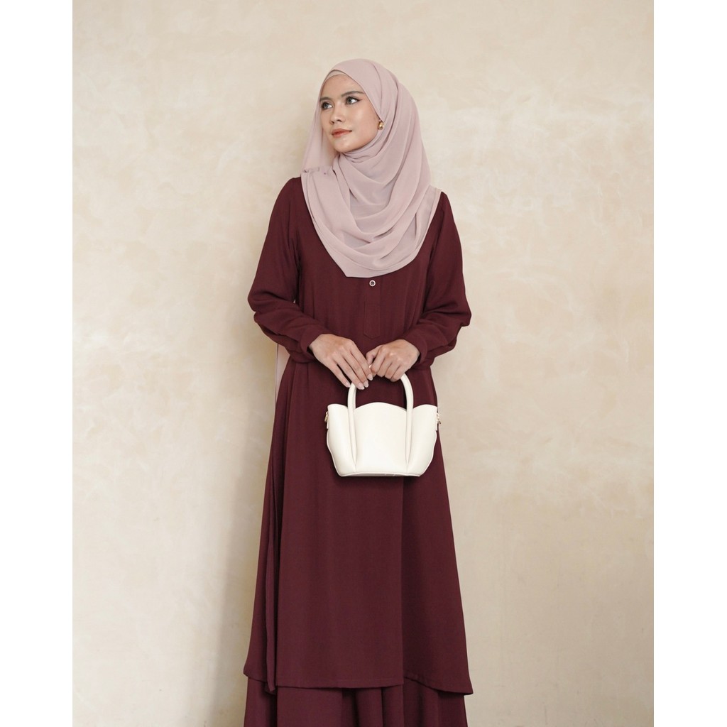 Evolvere - Aeera Tunik Malaysia Style Polos ( TUNIK SAJA )