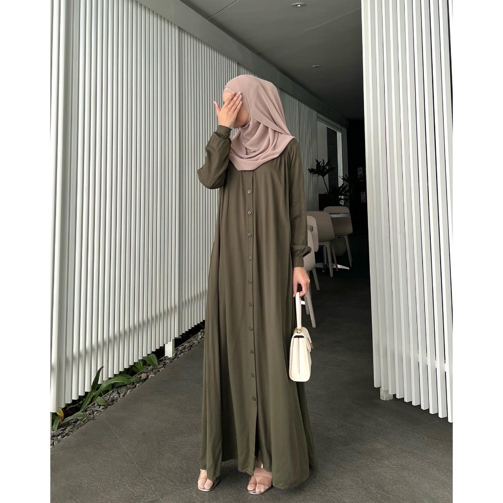Miza - Zahwa Dress Gamis Muslim Wanita Premium Rayon