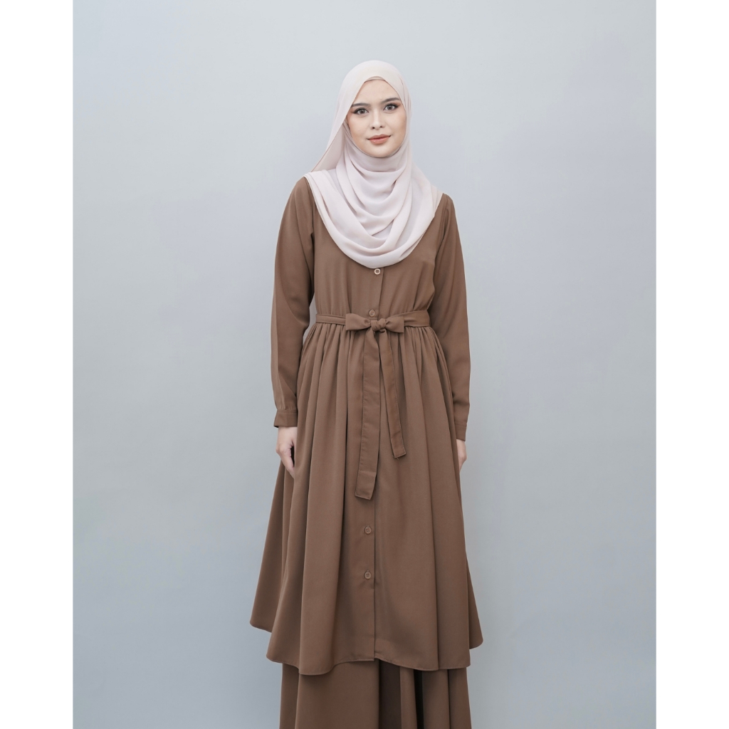 Evolvere - Selina Tunik Malaysia Style Polos