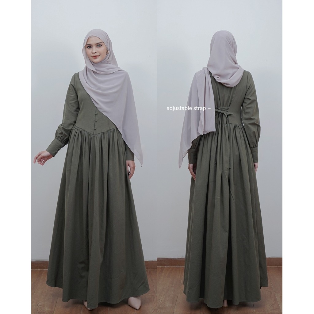 Evolvere - Hazel New Looks Dress Princess Casual Linen Premium