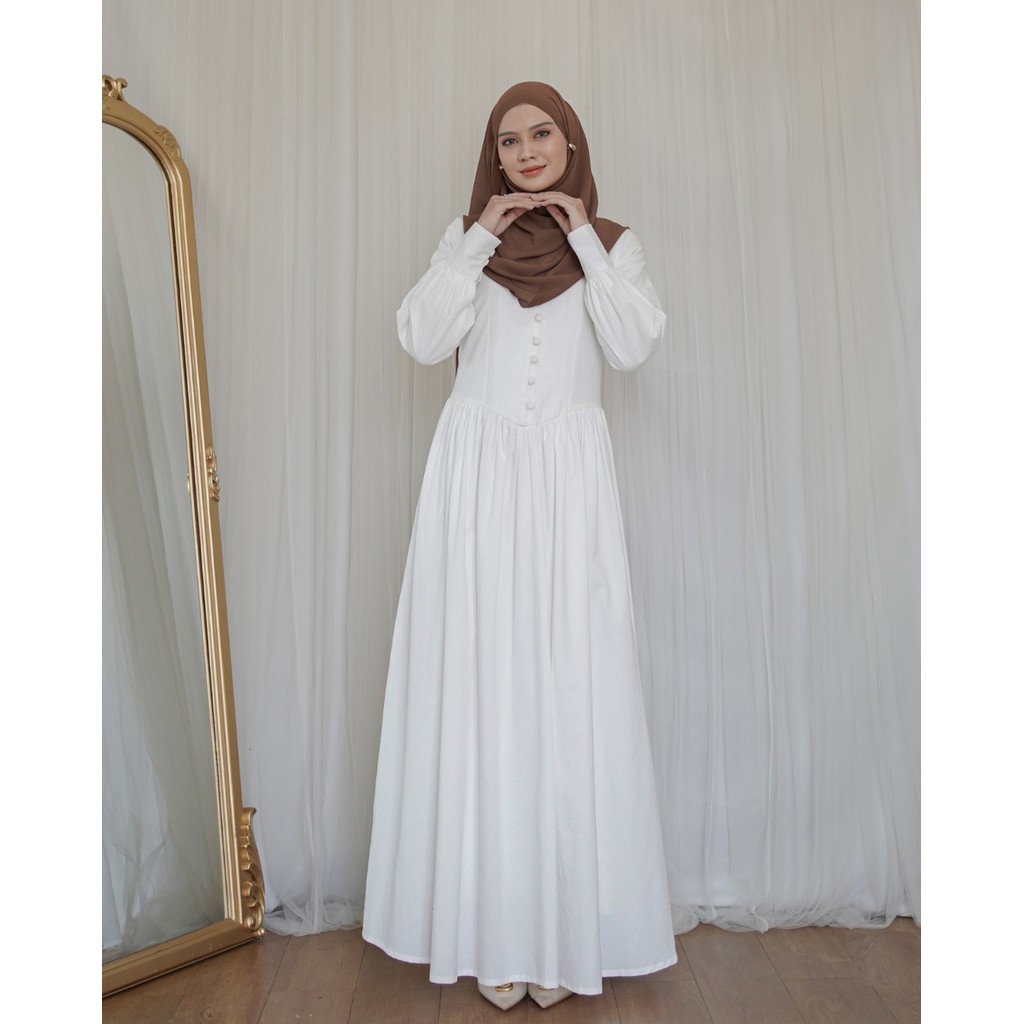 Evolvere - Hazel New Looks Dress Princess Casual Linen Premium