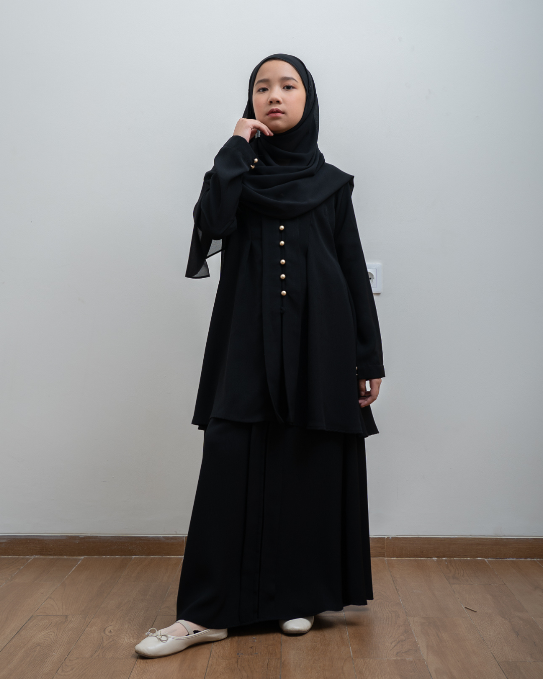 Evolvere - Lily Setelan Anak Tunik Dan Rok Anak
