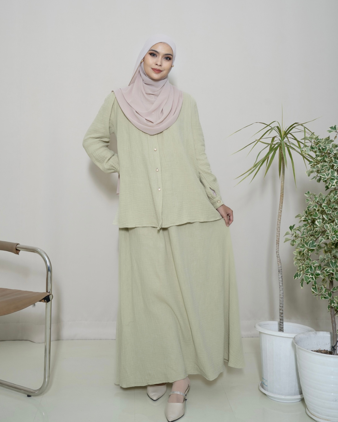 Evolvere - Leia One Set Katun Foam Korea Style New Color