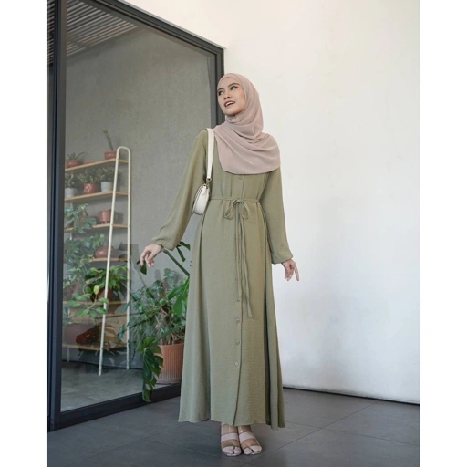 Image of Miza -  Samaira Gamis Crinckle Polos