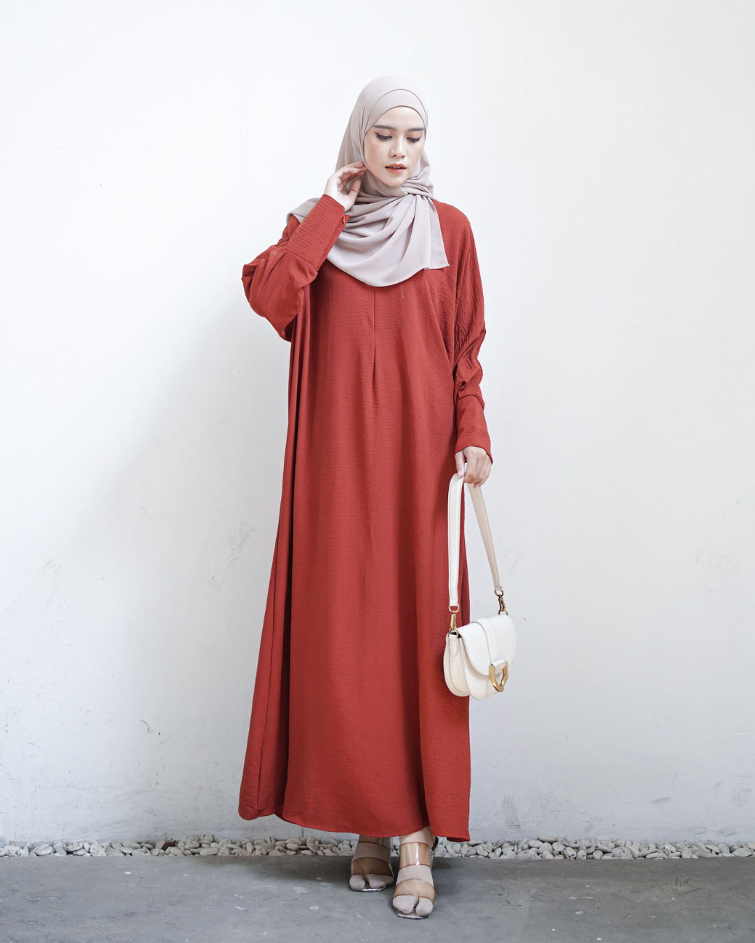 Evolvere - Abaya Dress Muslim Wanita All size Jumbo