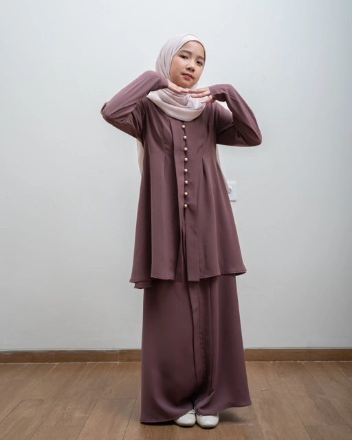 Image of Evolvere - Lily Setelan Anak Tunik Dan Rok Anak