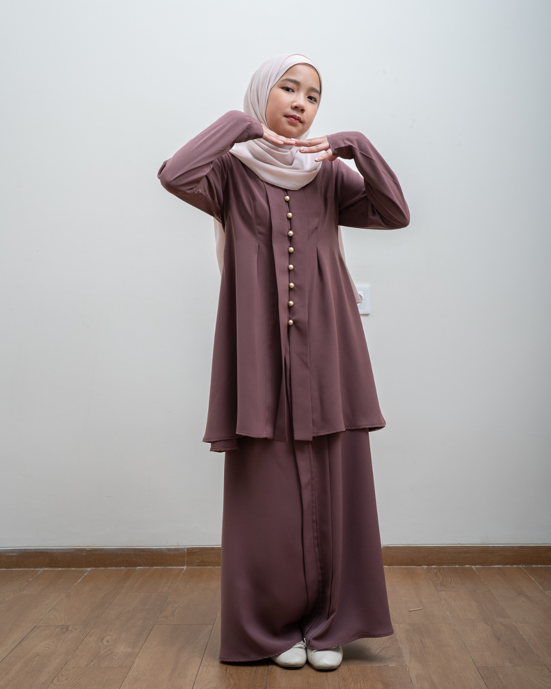 Evolvere - Lily Setelan Anak Tunik Dan Rok Anak