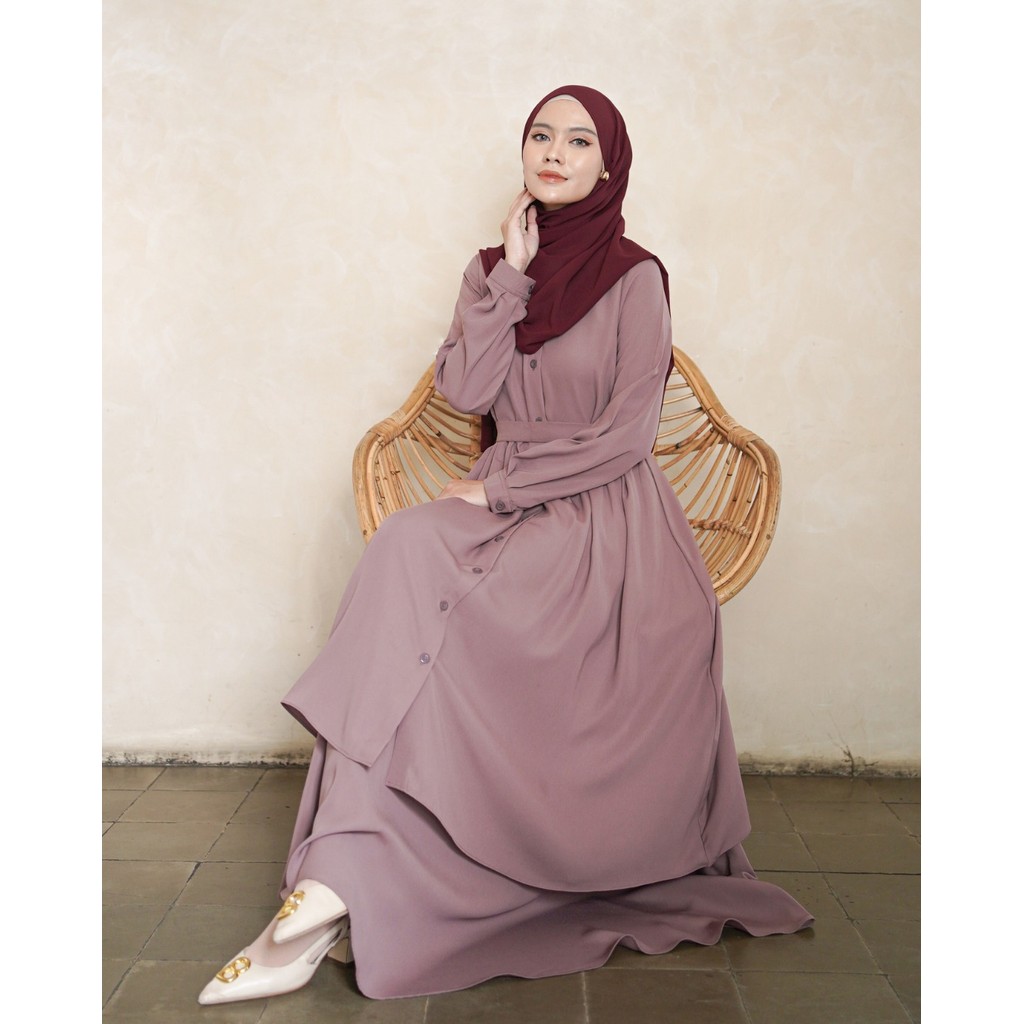 Evolvere - Selina Set Baju Kurung Malaysia Style Polos