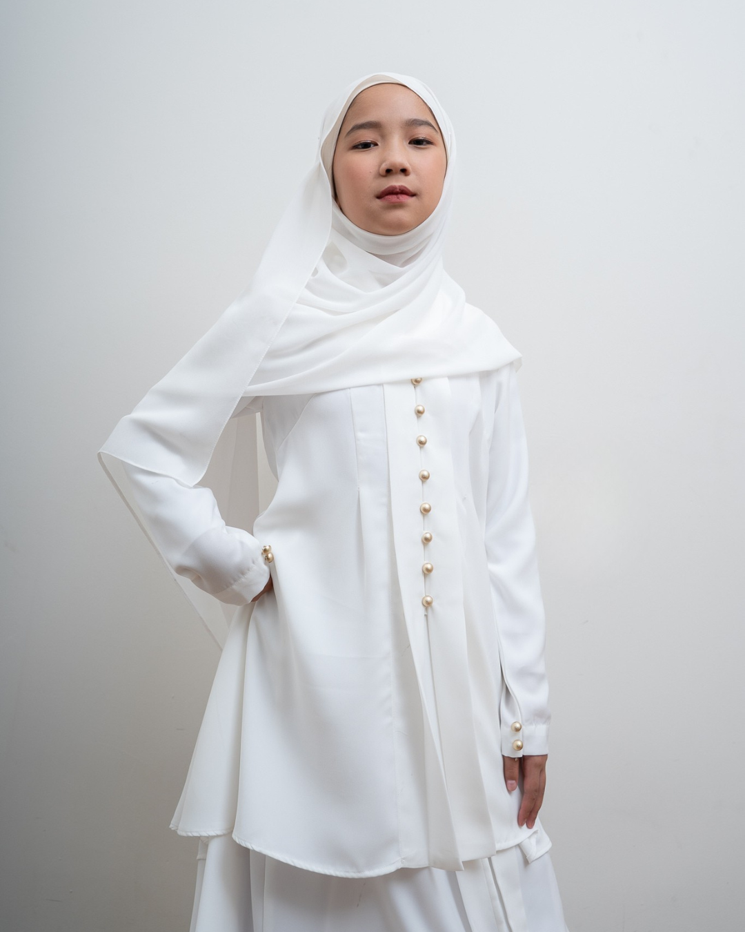 Evolvere - Lily Setelan Anak Tunik Dan Rok Anak