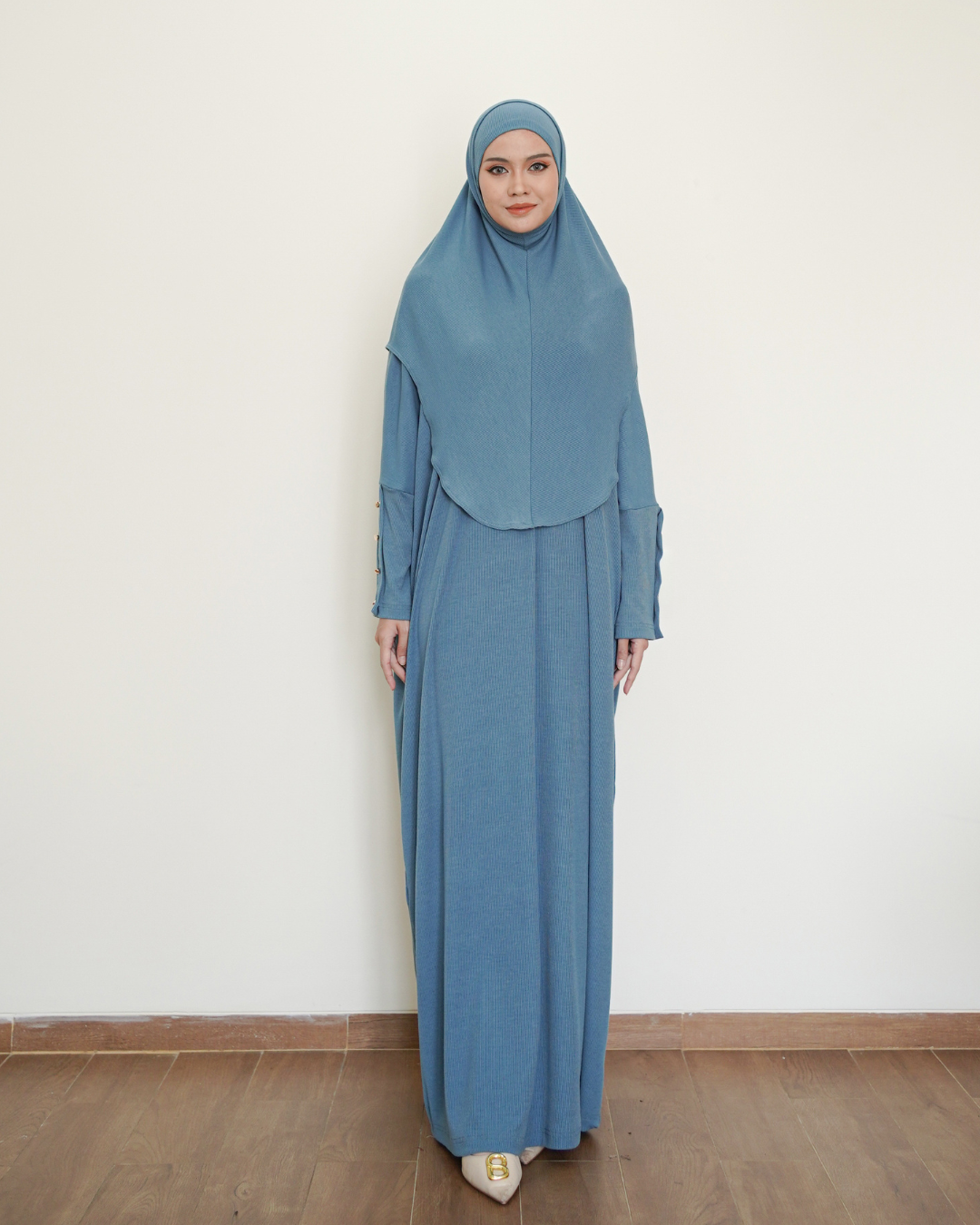 Evolvere - Abaya Dress Muslim Wanita All size Jumbo