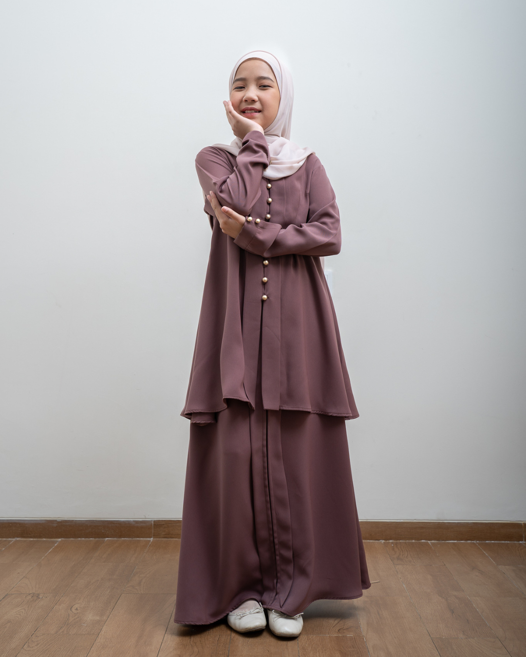 Evolvere - Lily Setelan Anak Tunik Dan Rok Anak