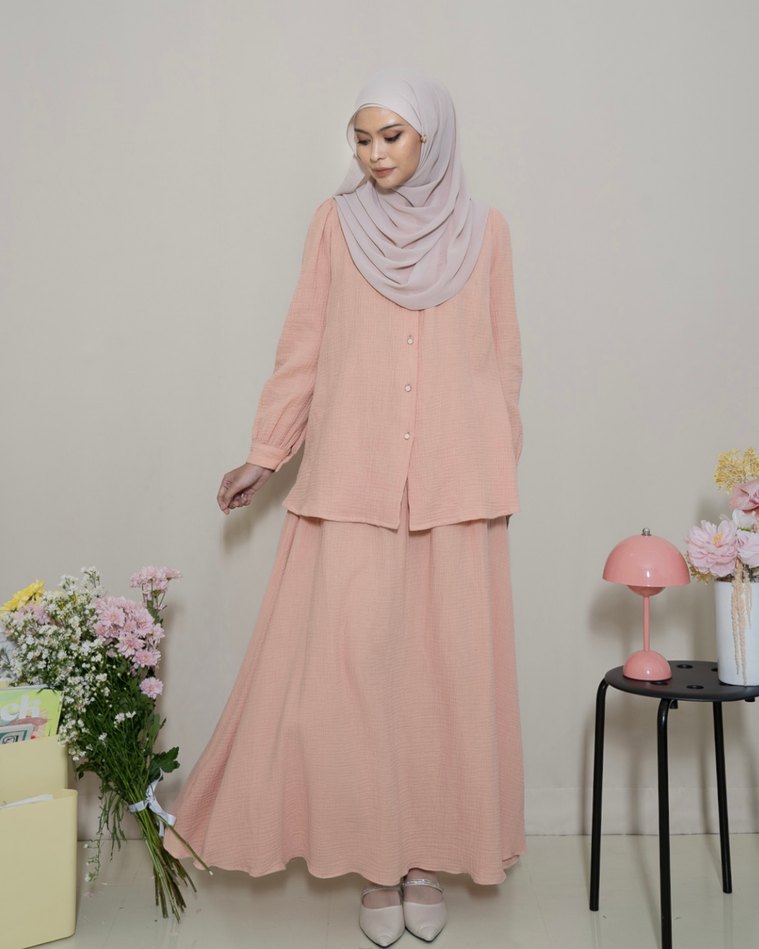 Evolvere - Leia One Set Katun Foam Korea Style New Color