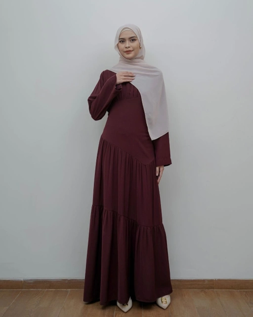 Image of Evolvere -  Soraiya Dress Princess Elegant Gamis Muslim Wanita