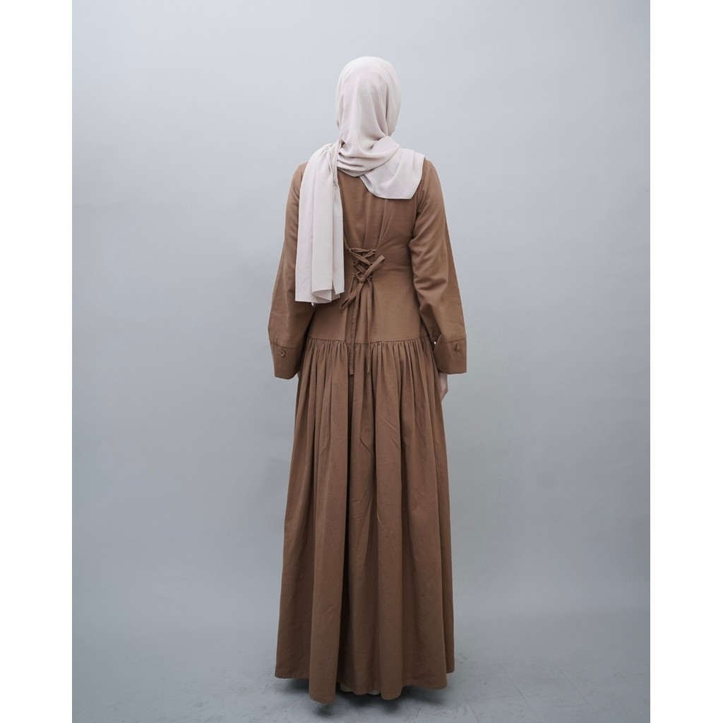 Evolvere-Arum Dress Linen Simple Elegant