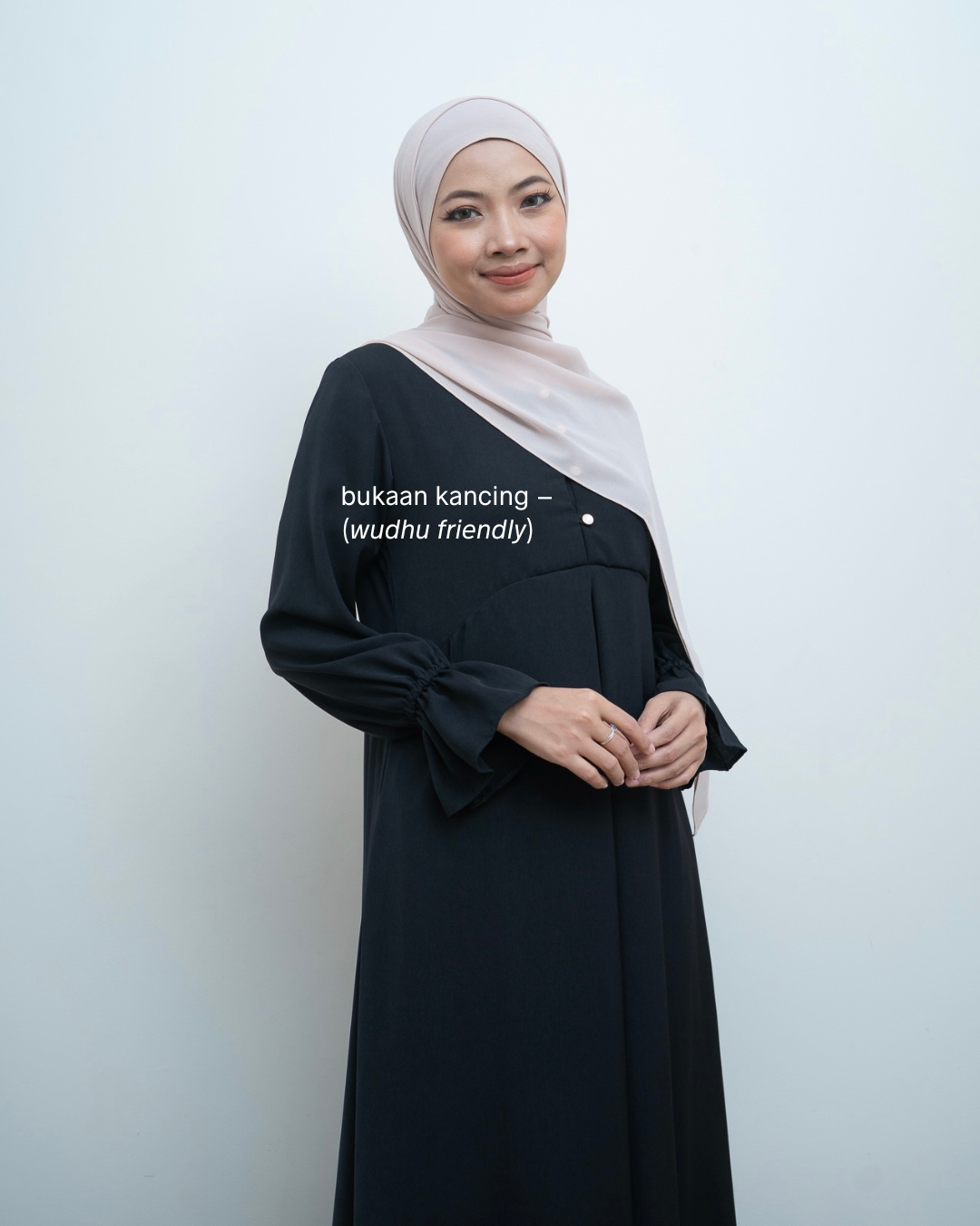Evolvere - Layla Dress Gamis Wanita Muslim SImple Busui