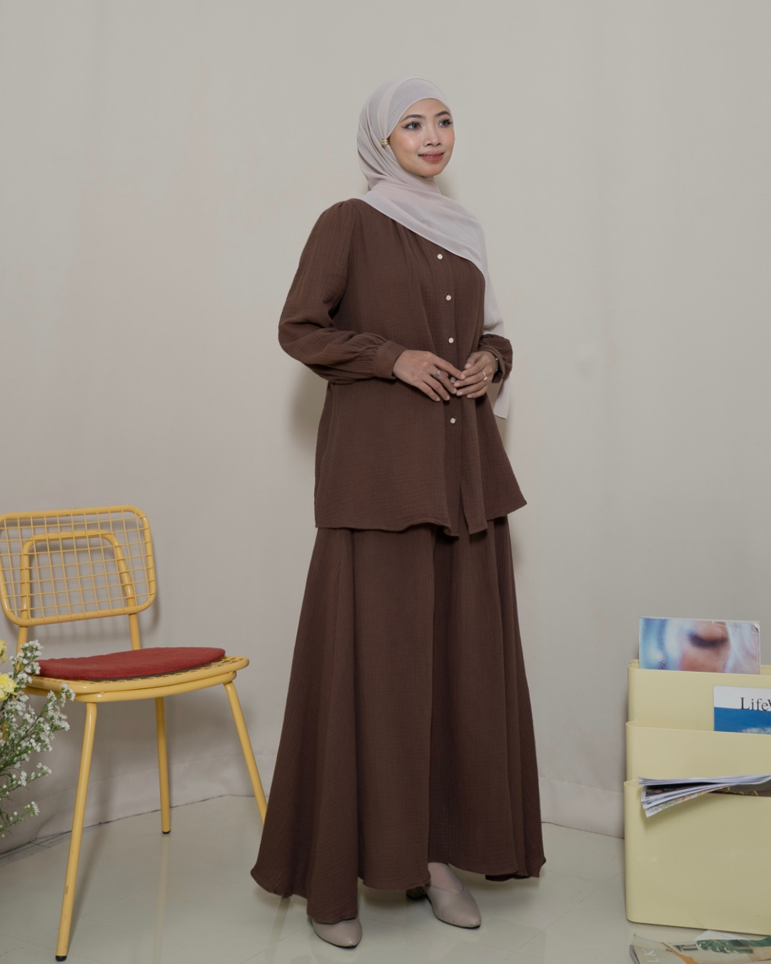 Evolvere - Leia One Set Katun Foam Korea Style New Color