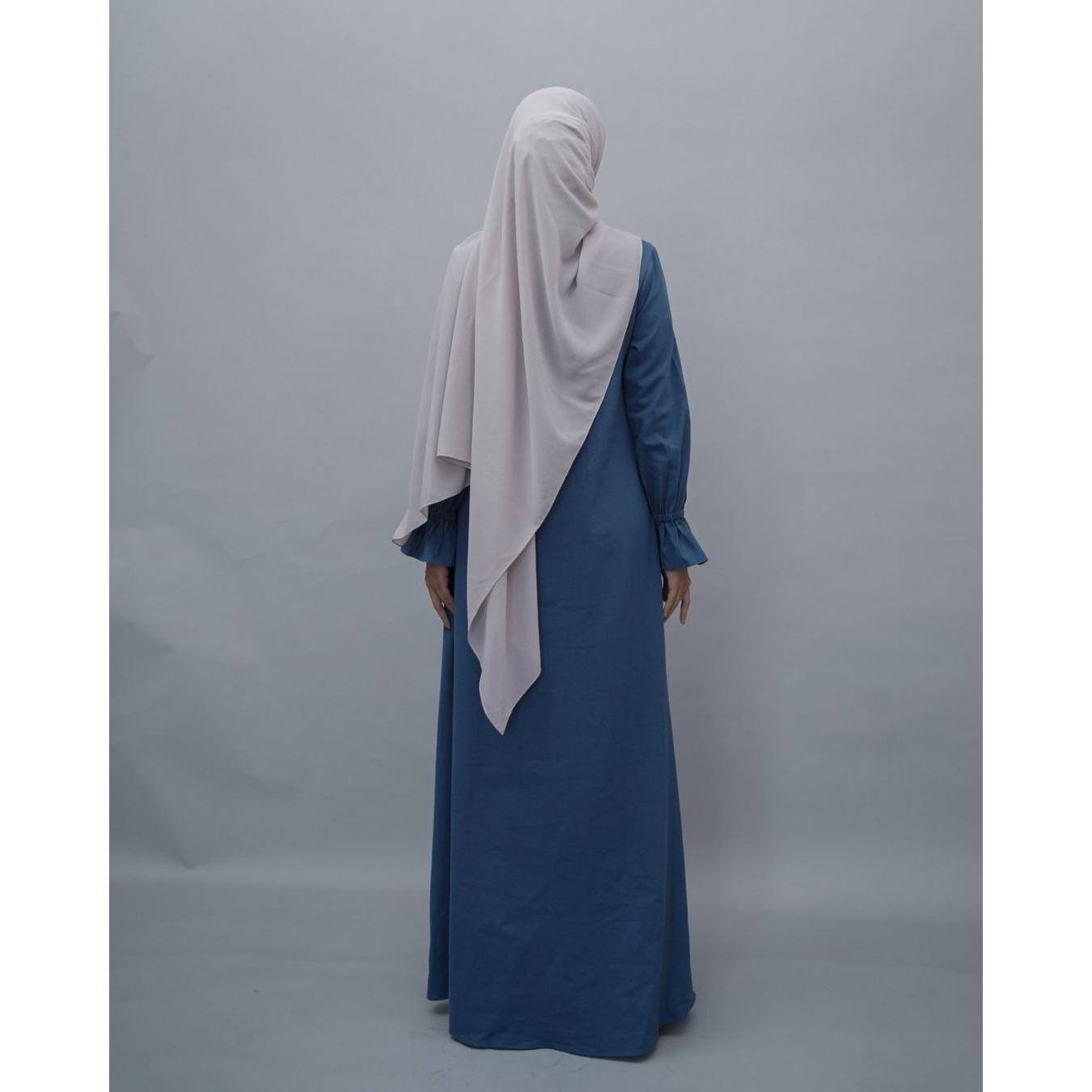 Evolvere - Hawwa Dress Gamis Muslim Wanita Katun Linen