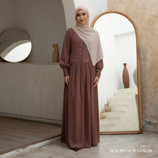 Evolvere - Aurora Dress Serena Series Wanita Busui Friendly