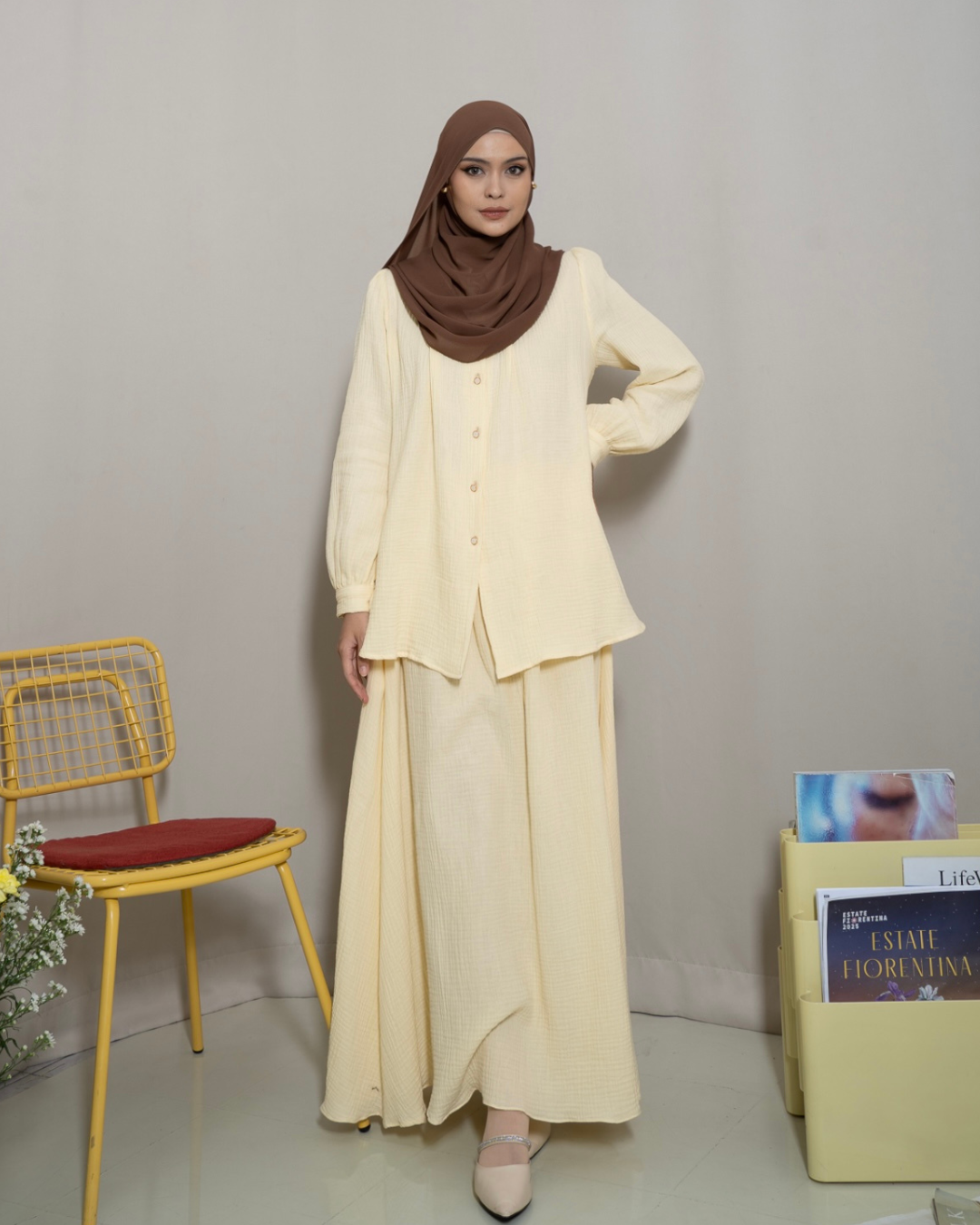 Evolvere - Leia One Set Katun Foam Korea Style New Color