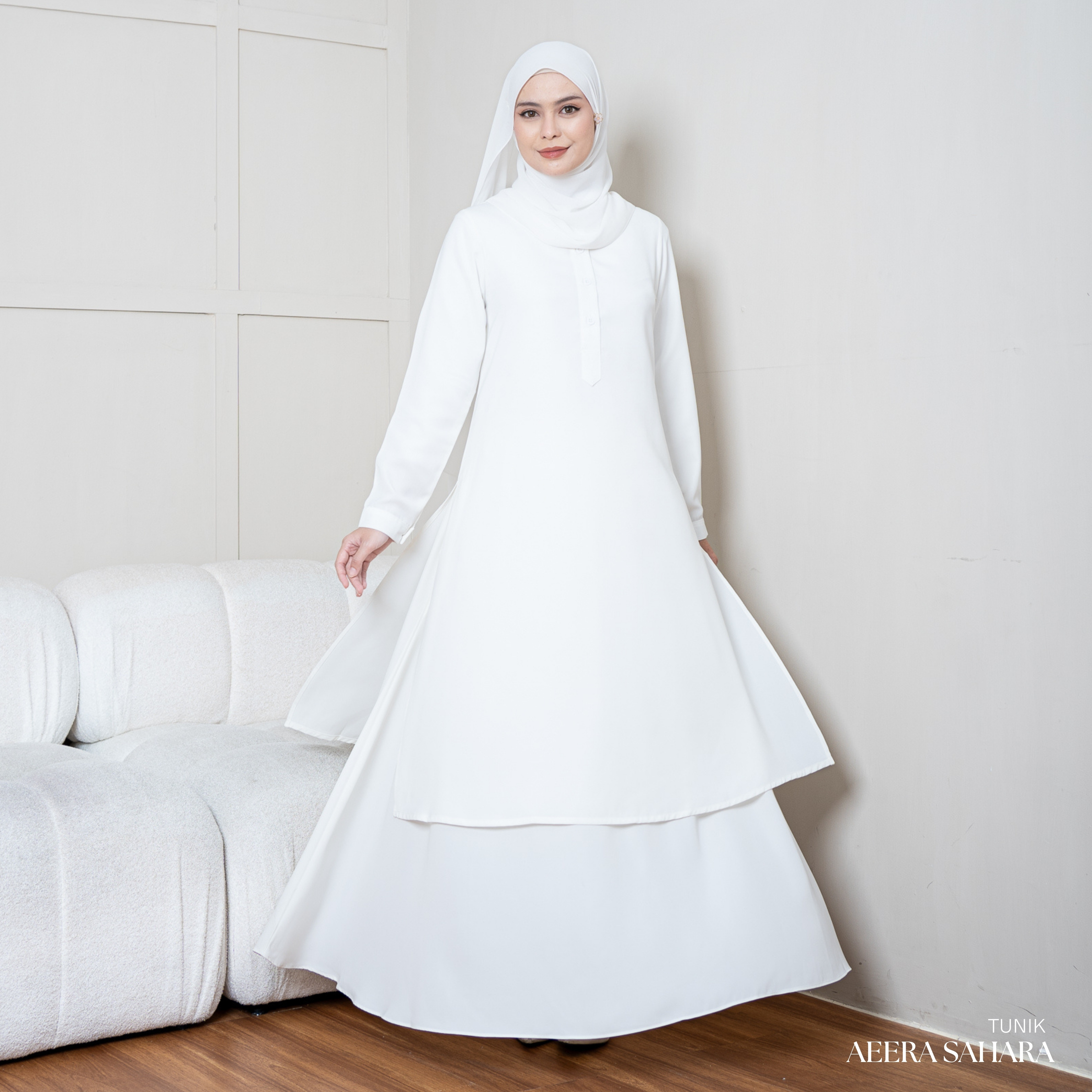 Evolvere - Aeera Tunik Malaysia Style Polos ( TUNIK SAJA )