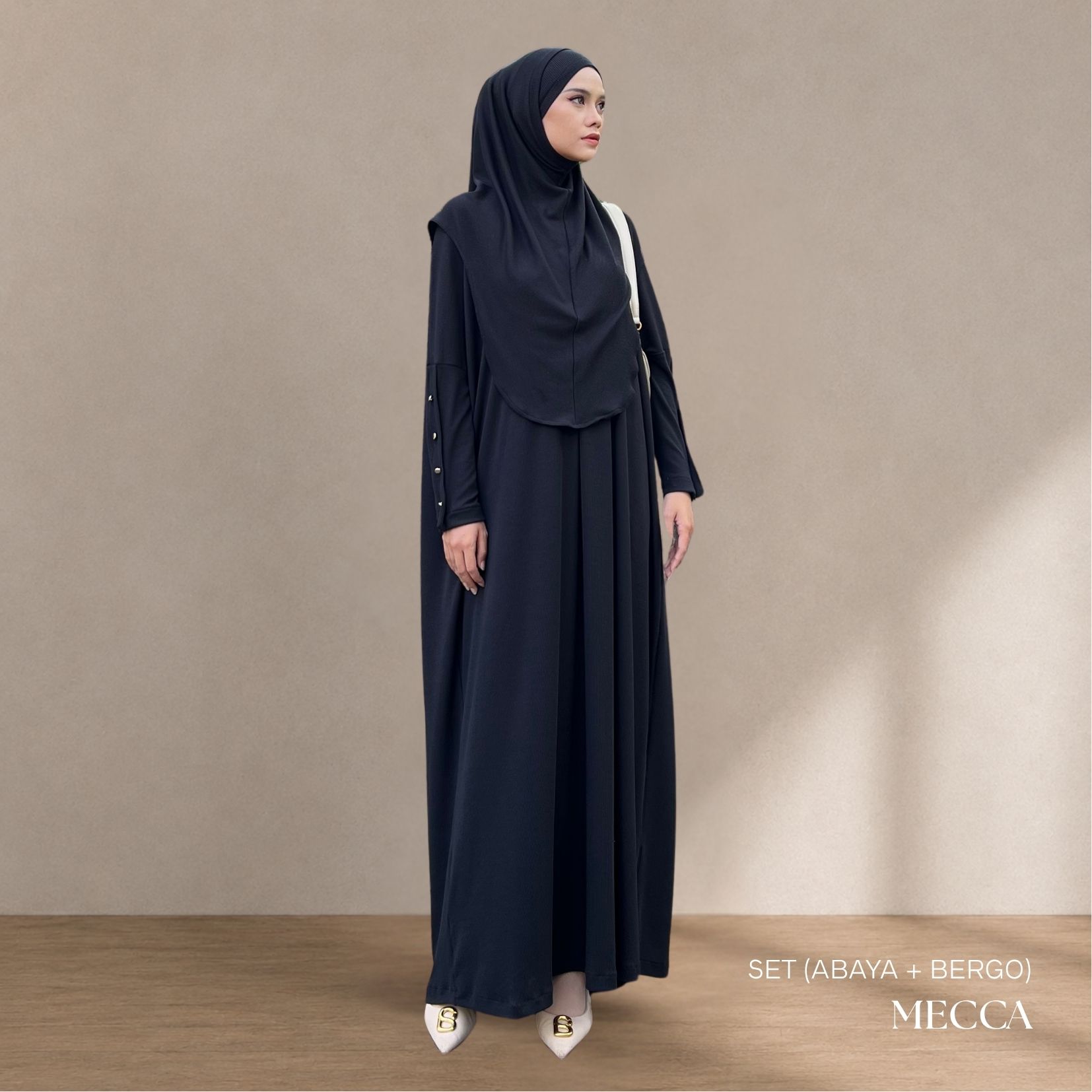 Evolvere - Abaya Dress Muslim Wanita All size Jumbo
