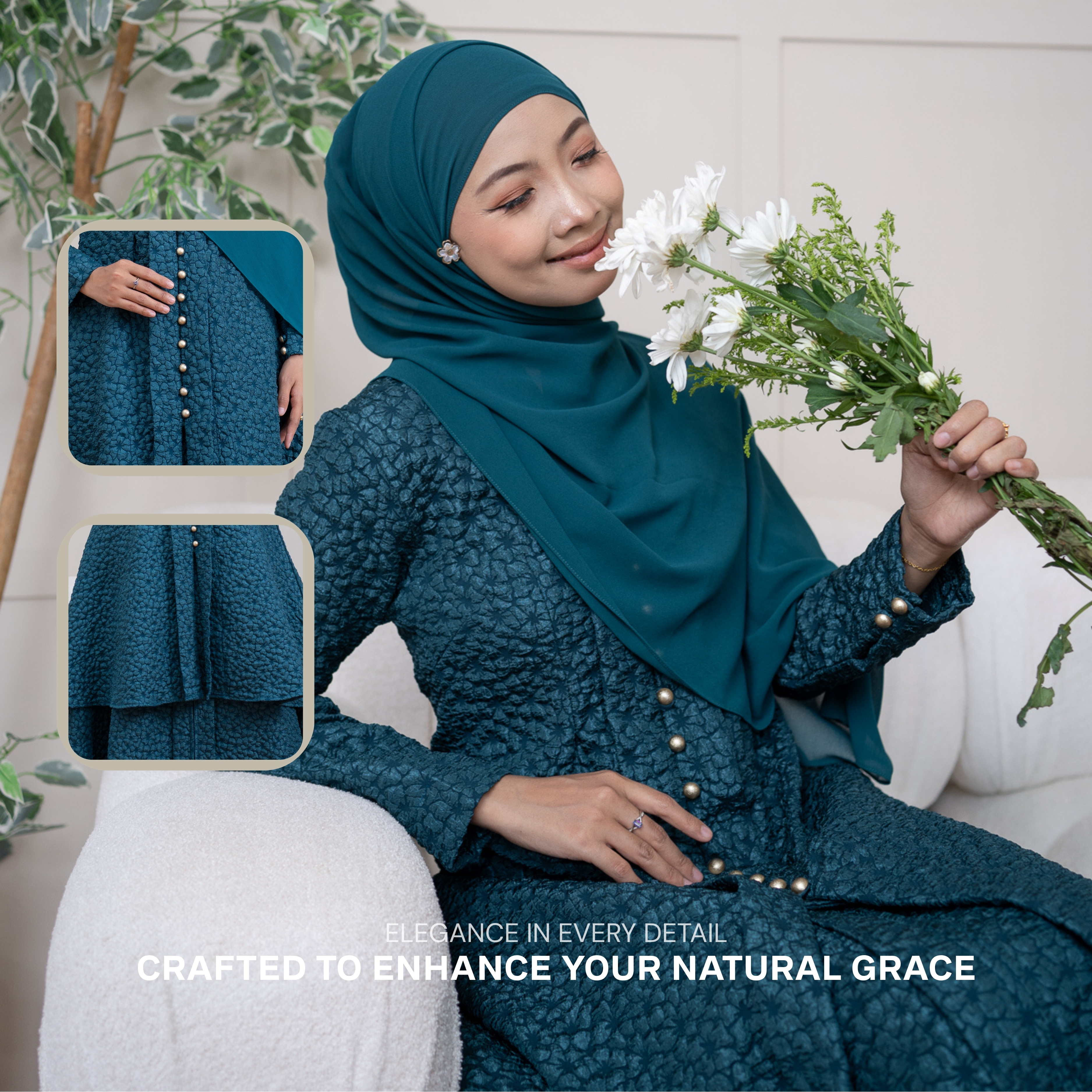 Evolvere - Rumi Kebaya Tunik Modern Premium ( Tunik Saja ) BOLD