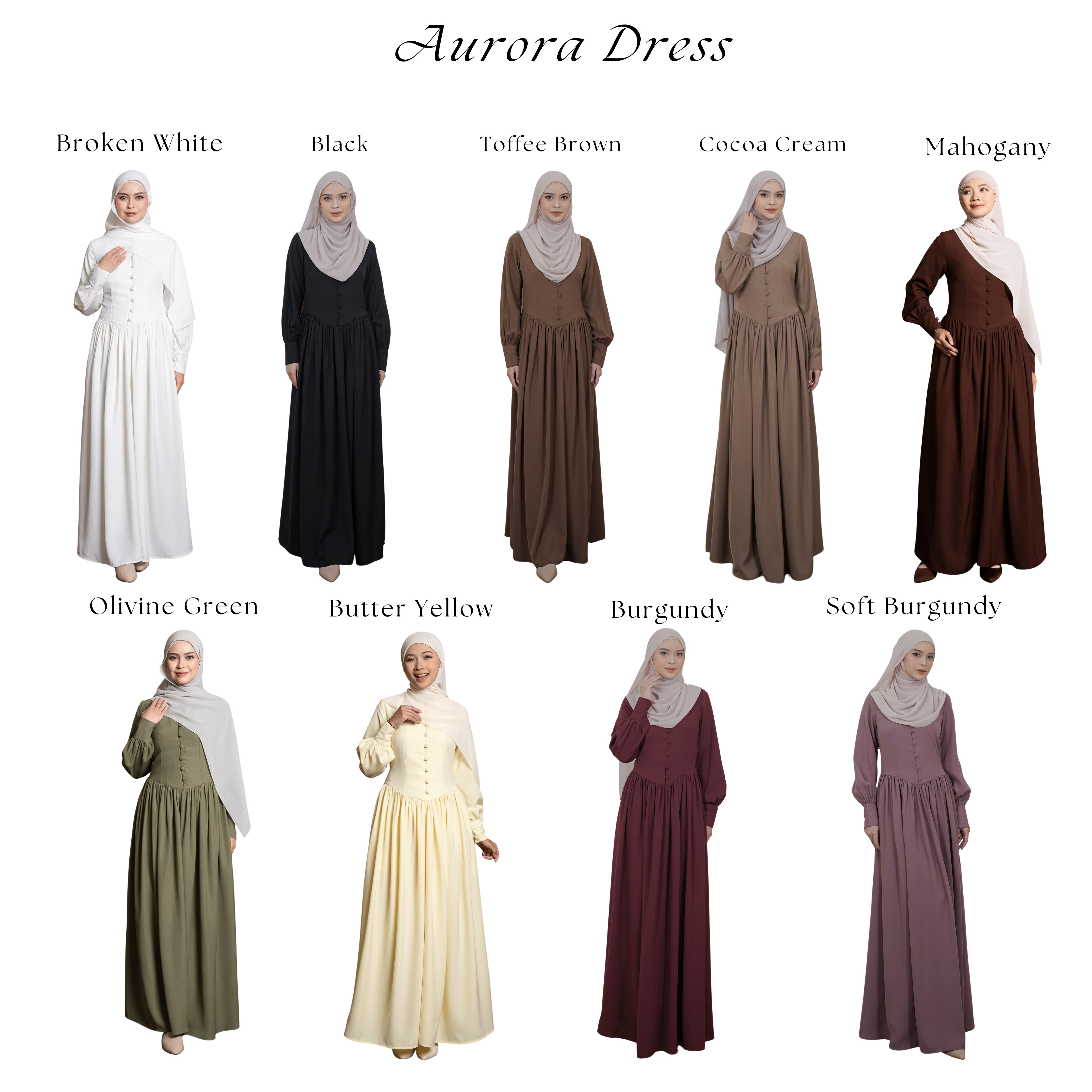 Evolvere - Aurora Pita Dress Princess Elegant Mewah