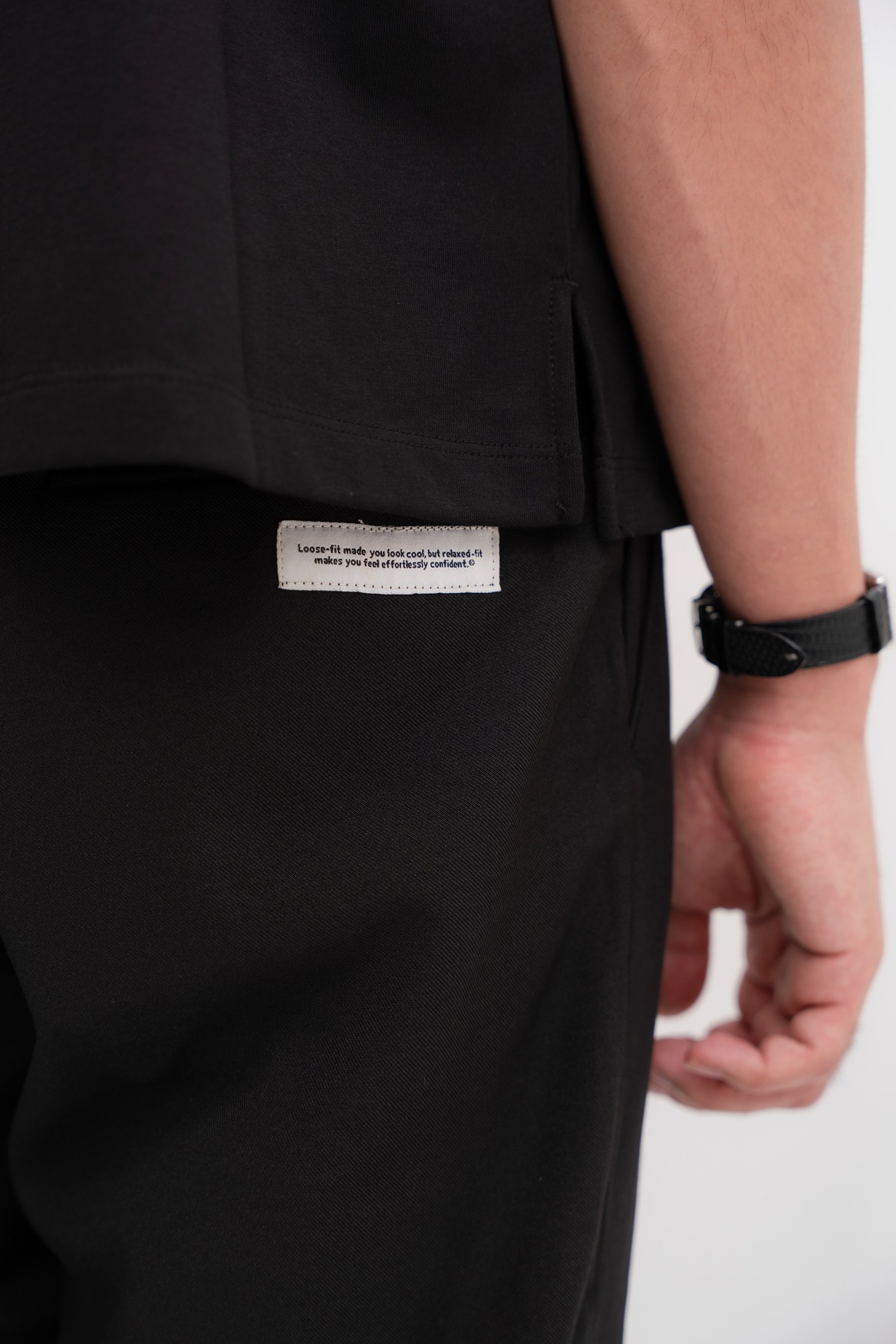 Black Relaxed Pants