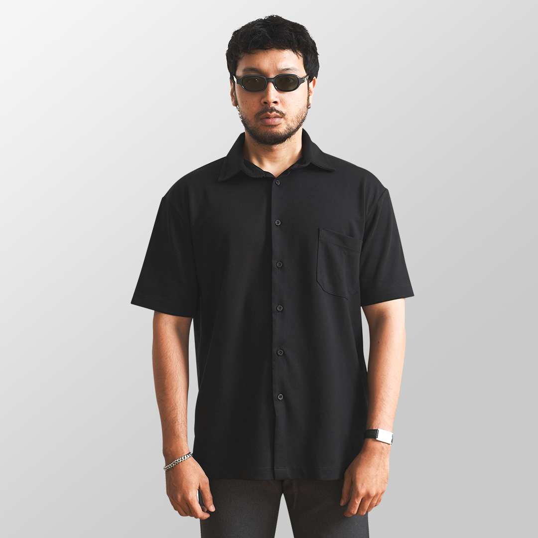 Sejuk Shirt SS Black