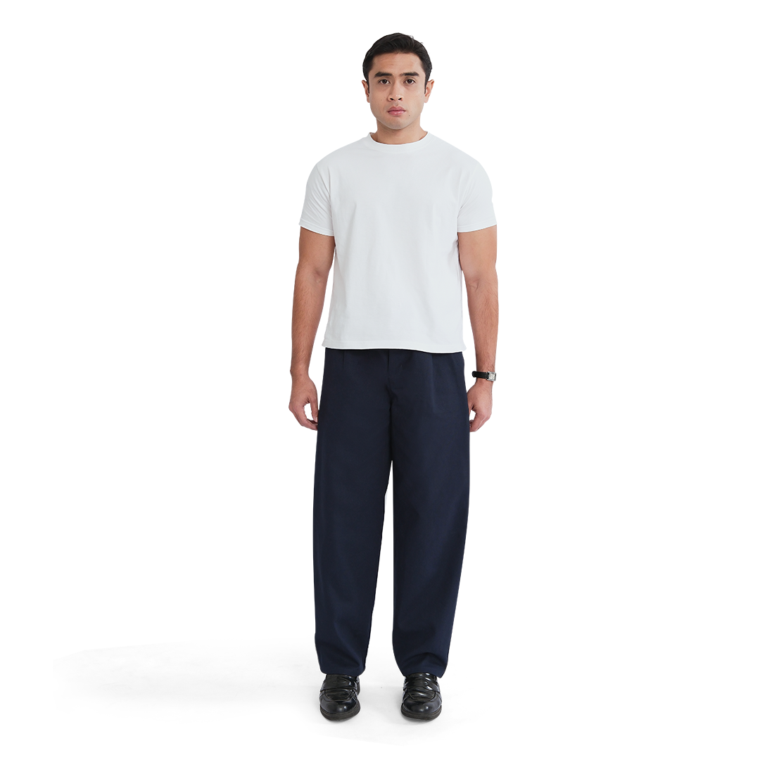 Barrel Pants Navy