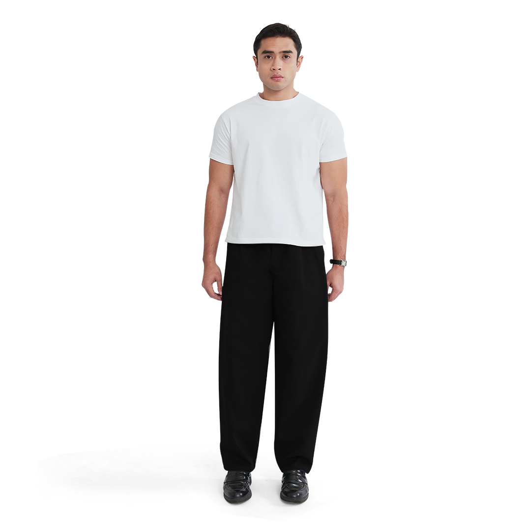 Barrel Pants Black