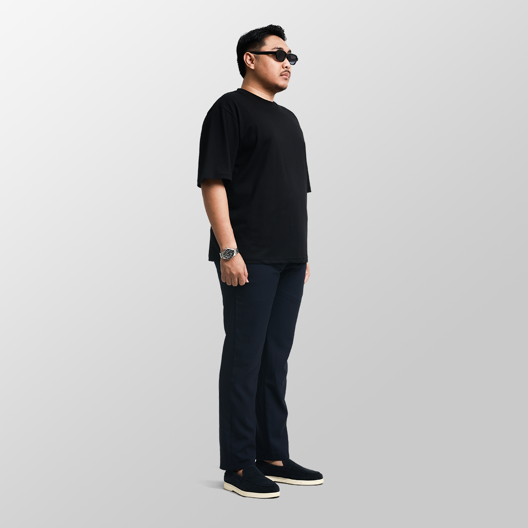 BIG SIZE (Size 39-44) - Dark blue trousers
