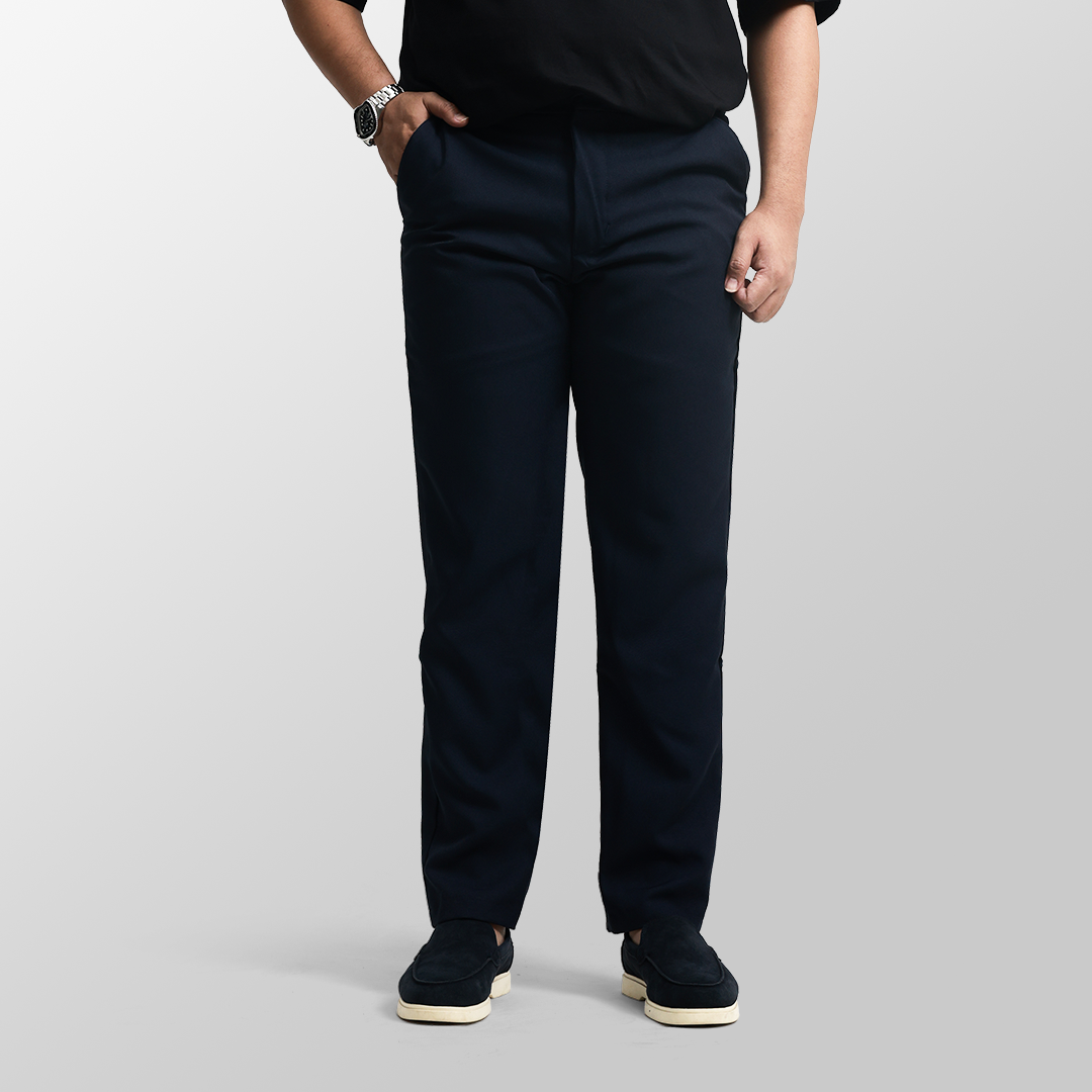 BIG SIZE (Size 39-44) - Dark blue trousers
