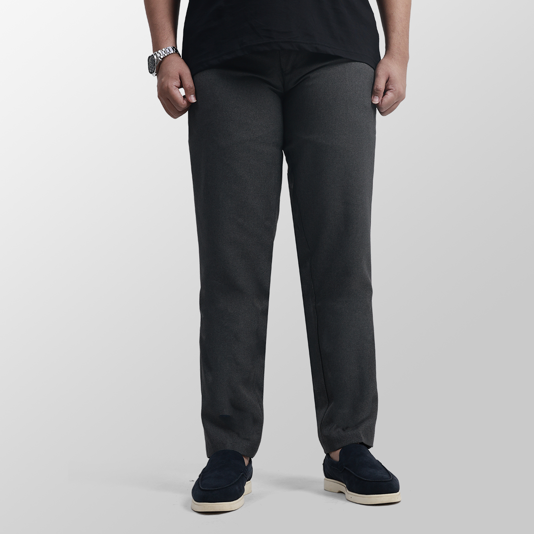 BIG SIZE (Size 39-44) - Dark grey trousers