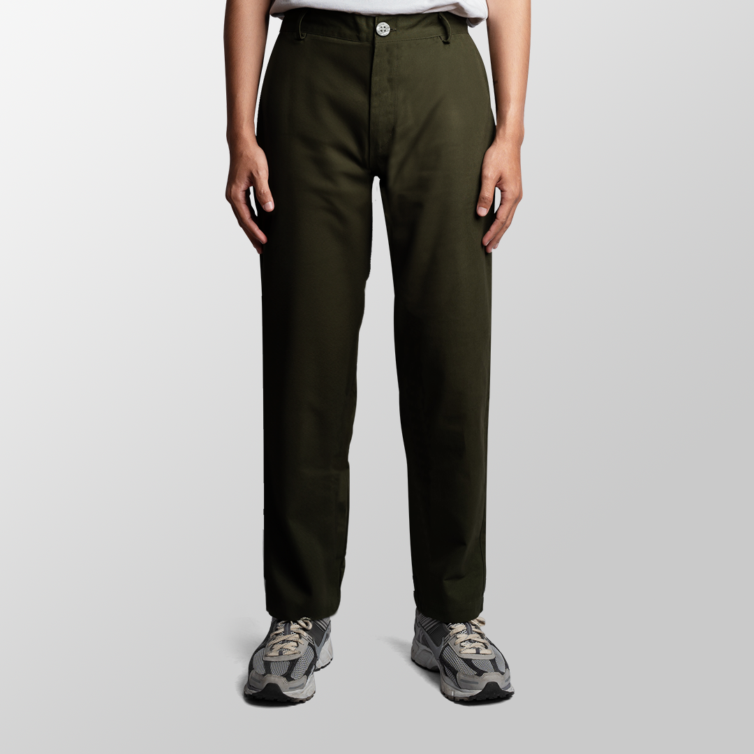 Olive Chino Pants