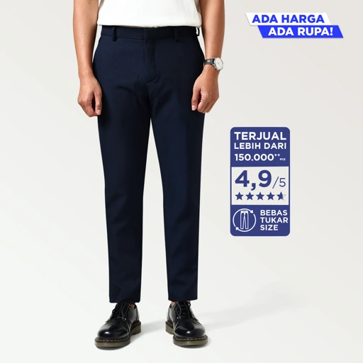 Image of Dark Blue Trousers