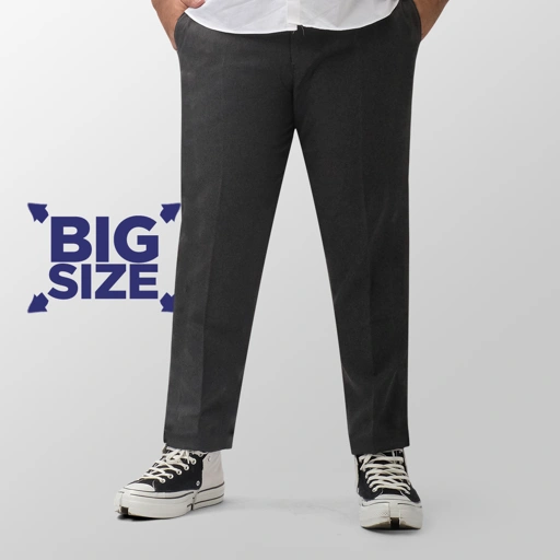 Image of BIG SIZE (Size 39-44) - Dark grey trousers | Abu tua