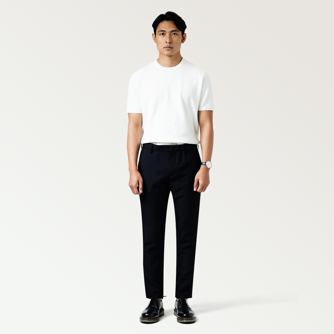 Deep Black Trousers
