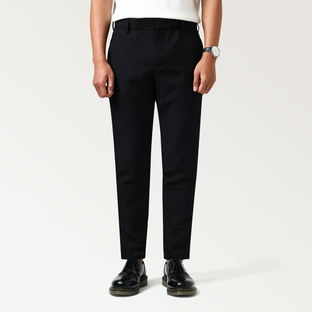 Deep Black Trousers