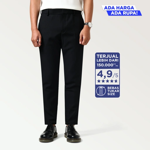 Image of Deep Black Trousers