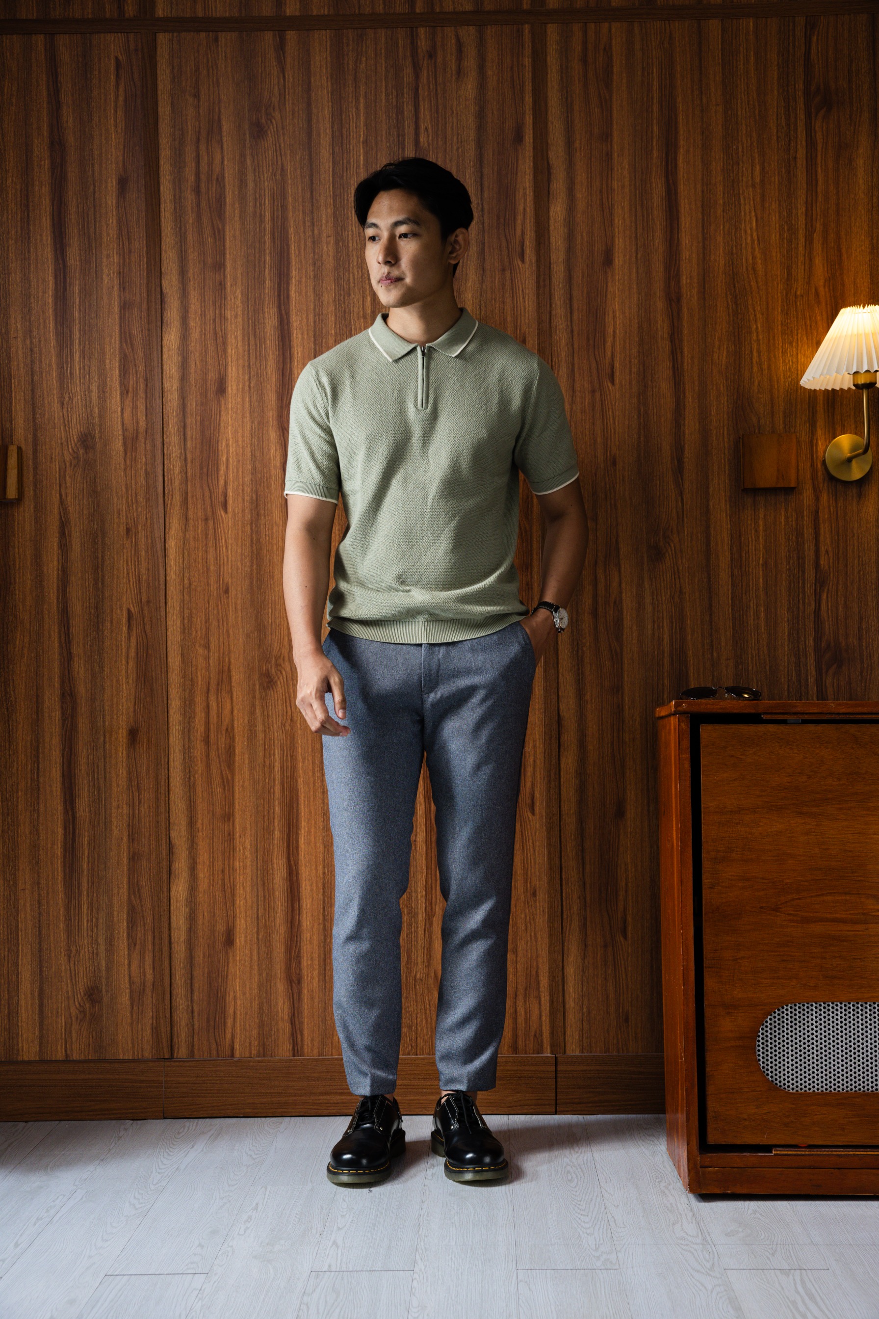 Light Grey Trousers