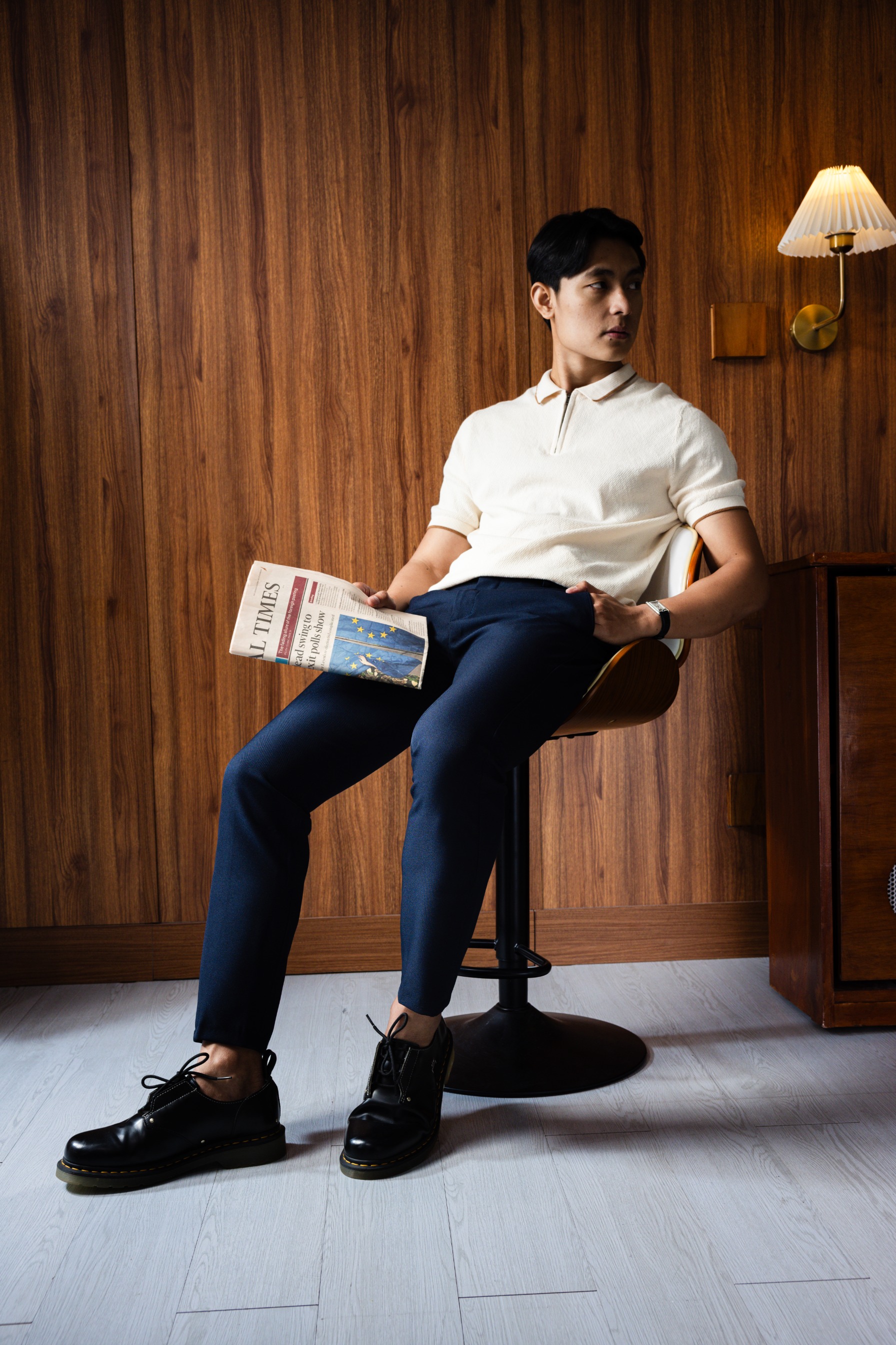 Dark Blue Trousers