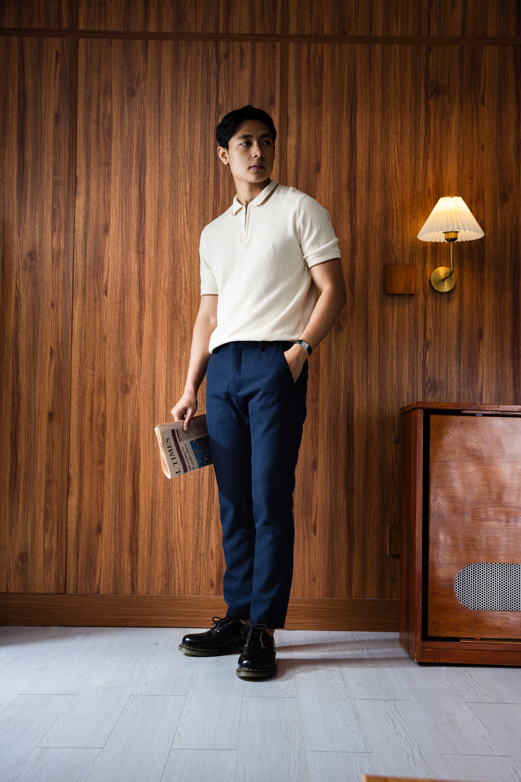 Dark Blue Trousers