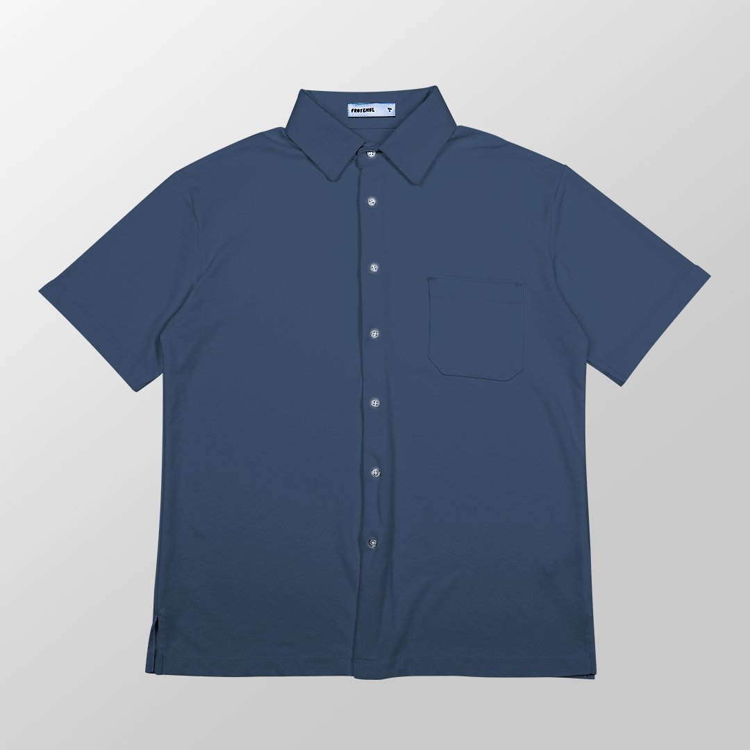 Sejuk Shirt SS Steel Blue