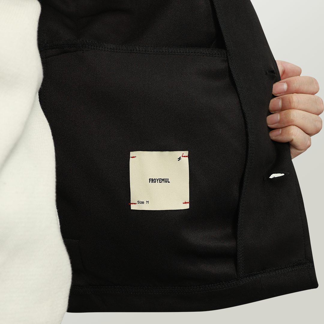 Forme Suede Jacket - Black