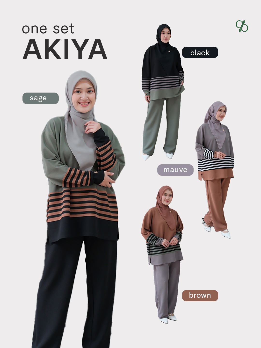 GREENISM - Akiya Oneset Daily Semua Ukuran | Baju Atasan Wanita Terbaru 2026