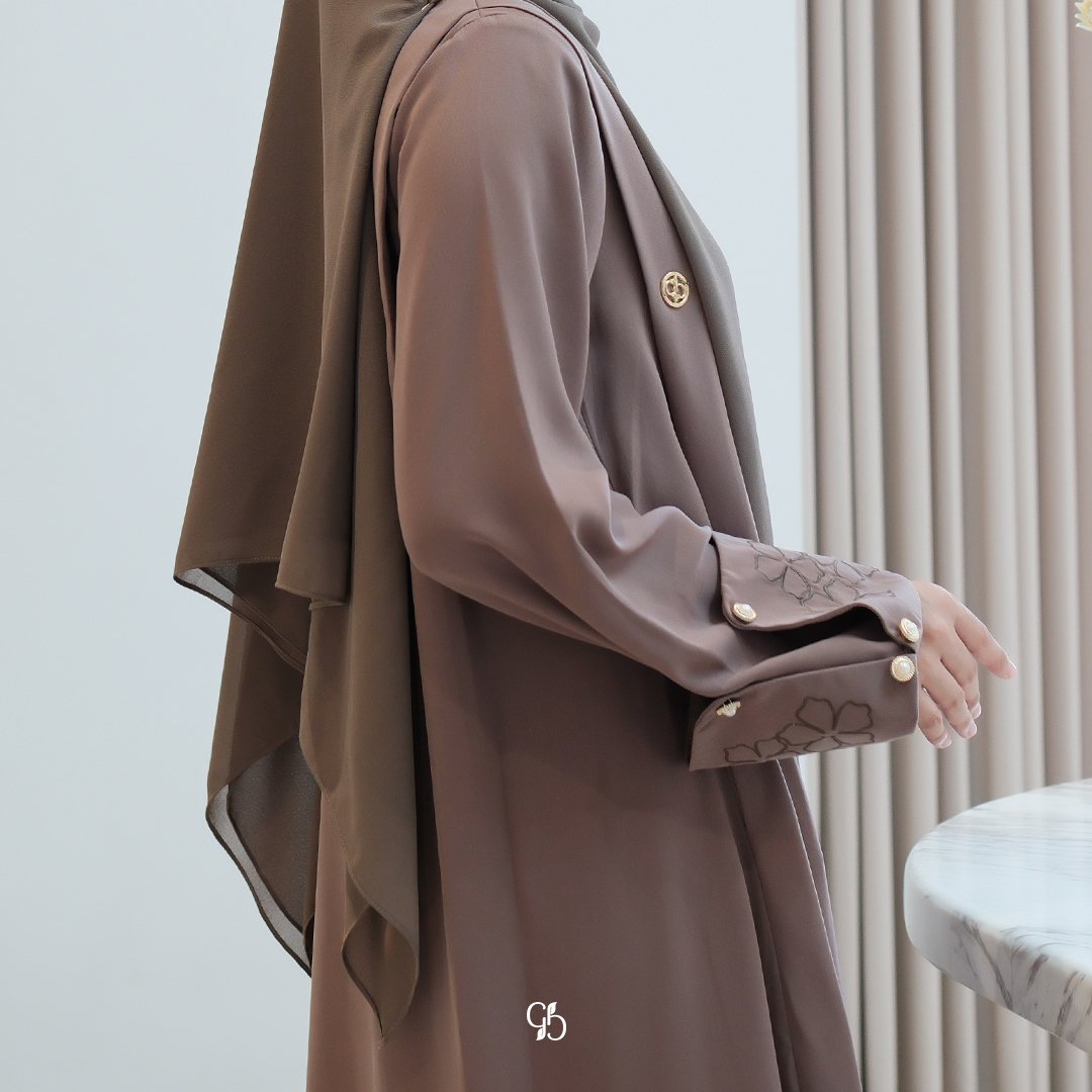 GREENISM - KINAIRA ABAYA I ABAYA WANITA MUSLIM PREMIUM I GAMIS ABAYA BUSANA MUSLIM ELEGAN