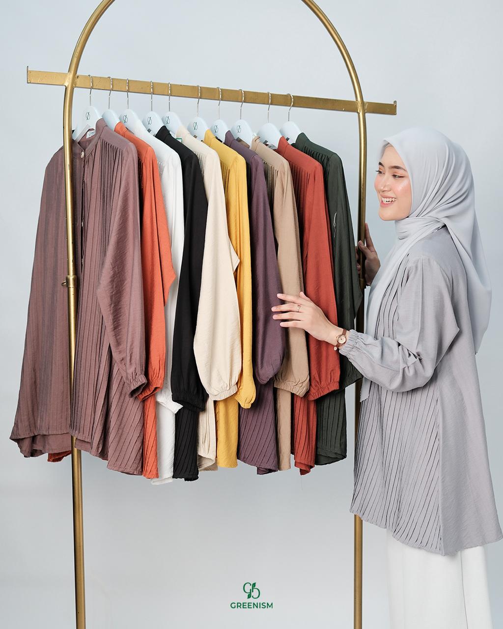 GREENISM - YARA BLOUSE LINEN