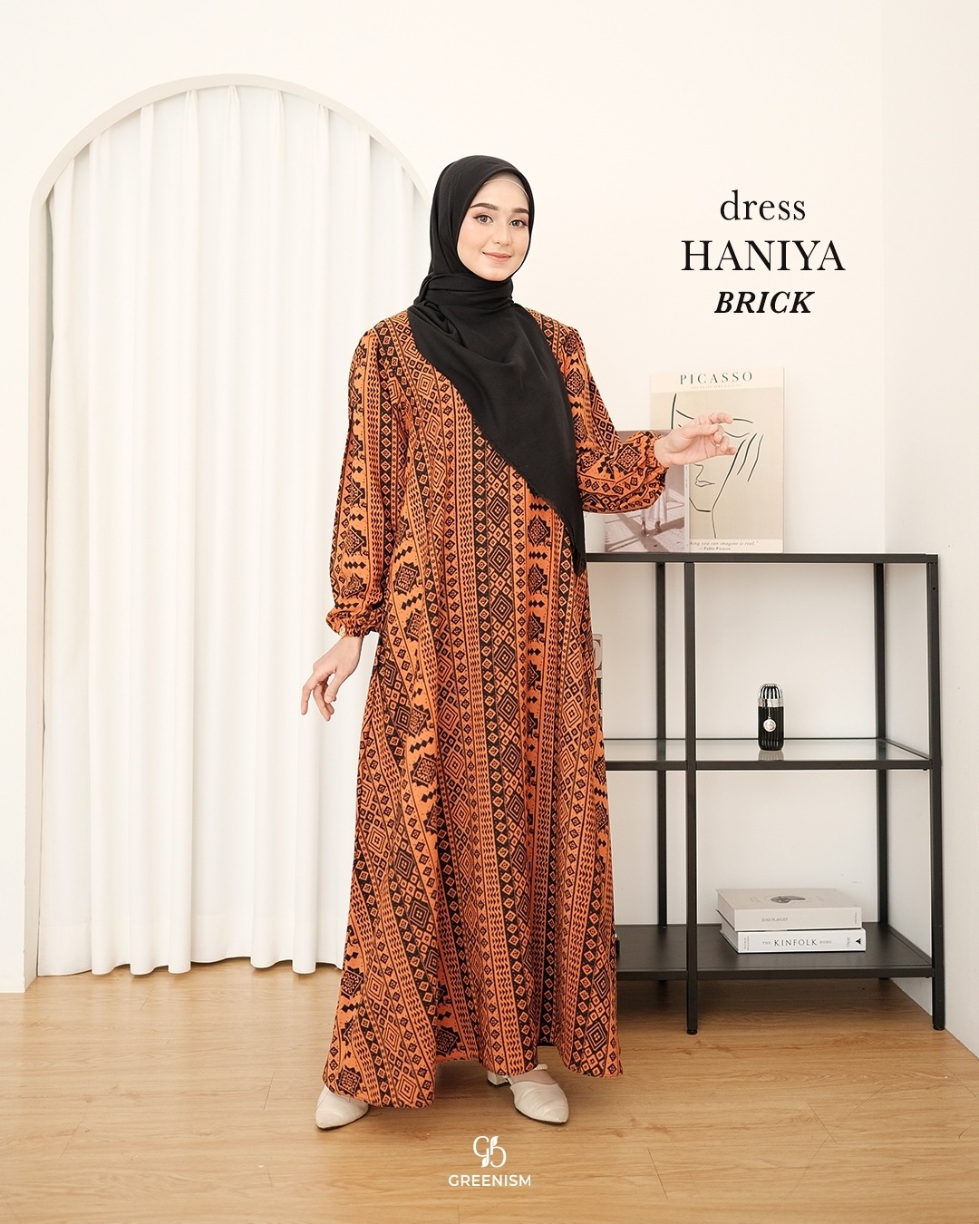 GREENISM - HANIYA DRESS I READY STOCK