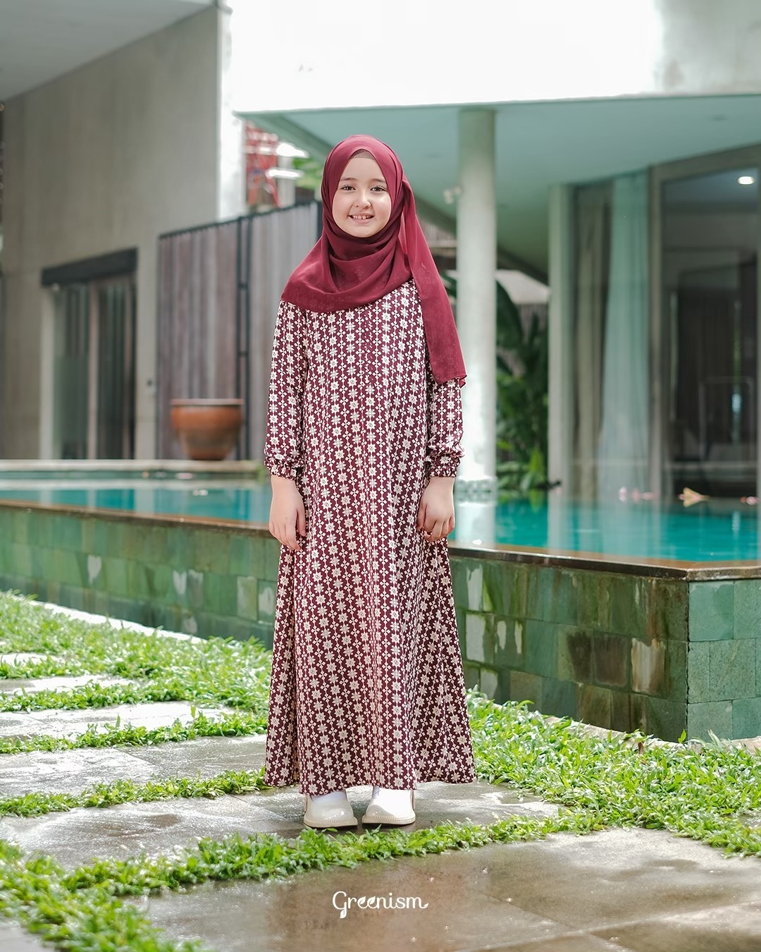 GREENISM - AYUDIA DRESS ANAK